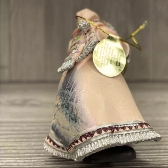 Ashton Drake old world Santa Thomas Kinkade winter path of welcome ornament - Picture 3 of 8